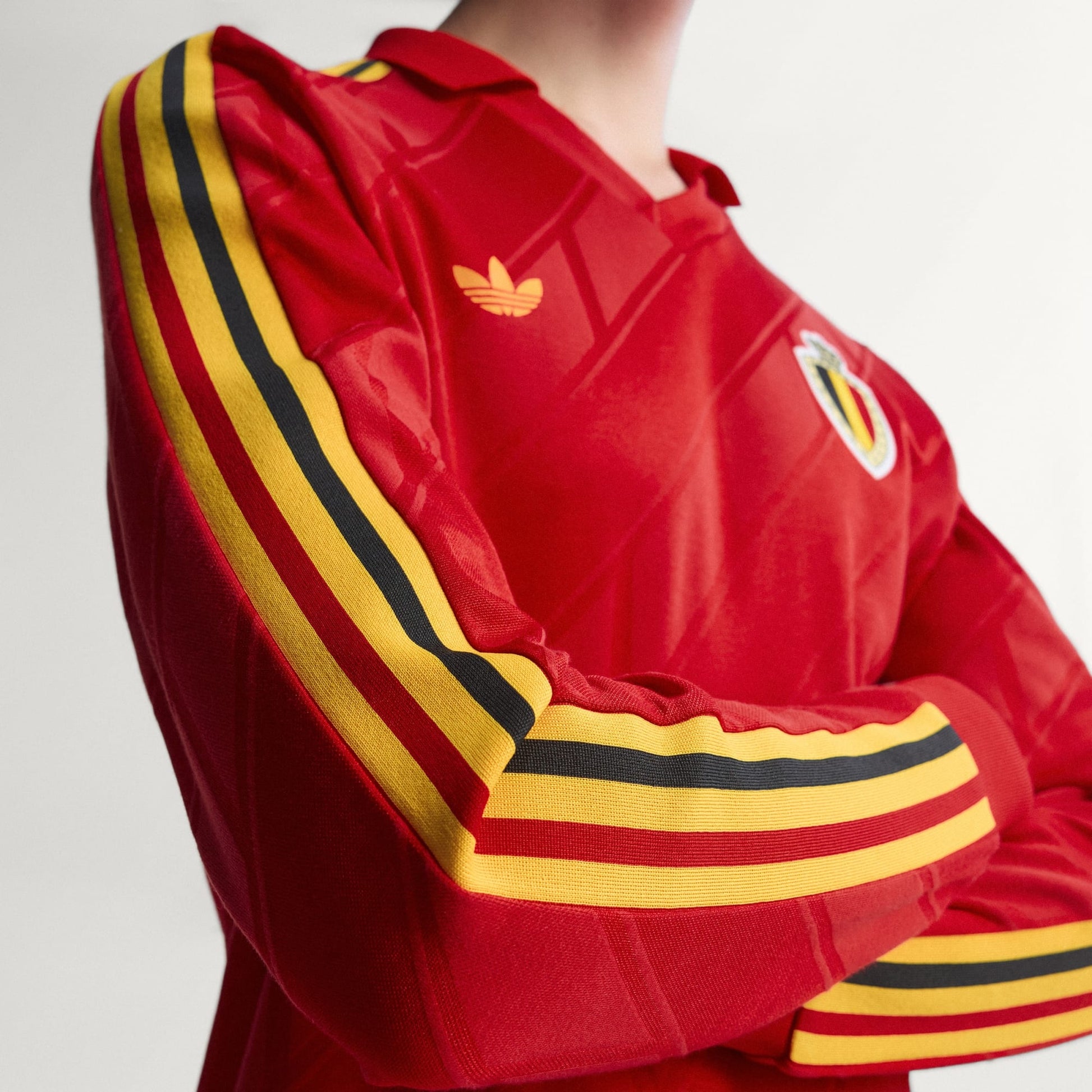 Adidas RBFA Belgium Home Jersey 1986 Retro rood voetbalshirt Rode Duivels heren Kickoff Antwerpen de voetbalshop van Antwerpen