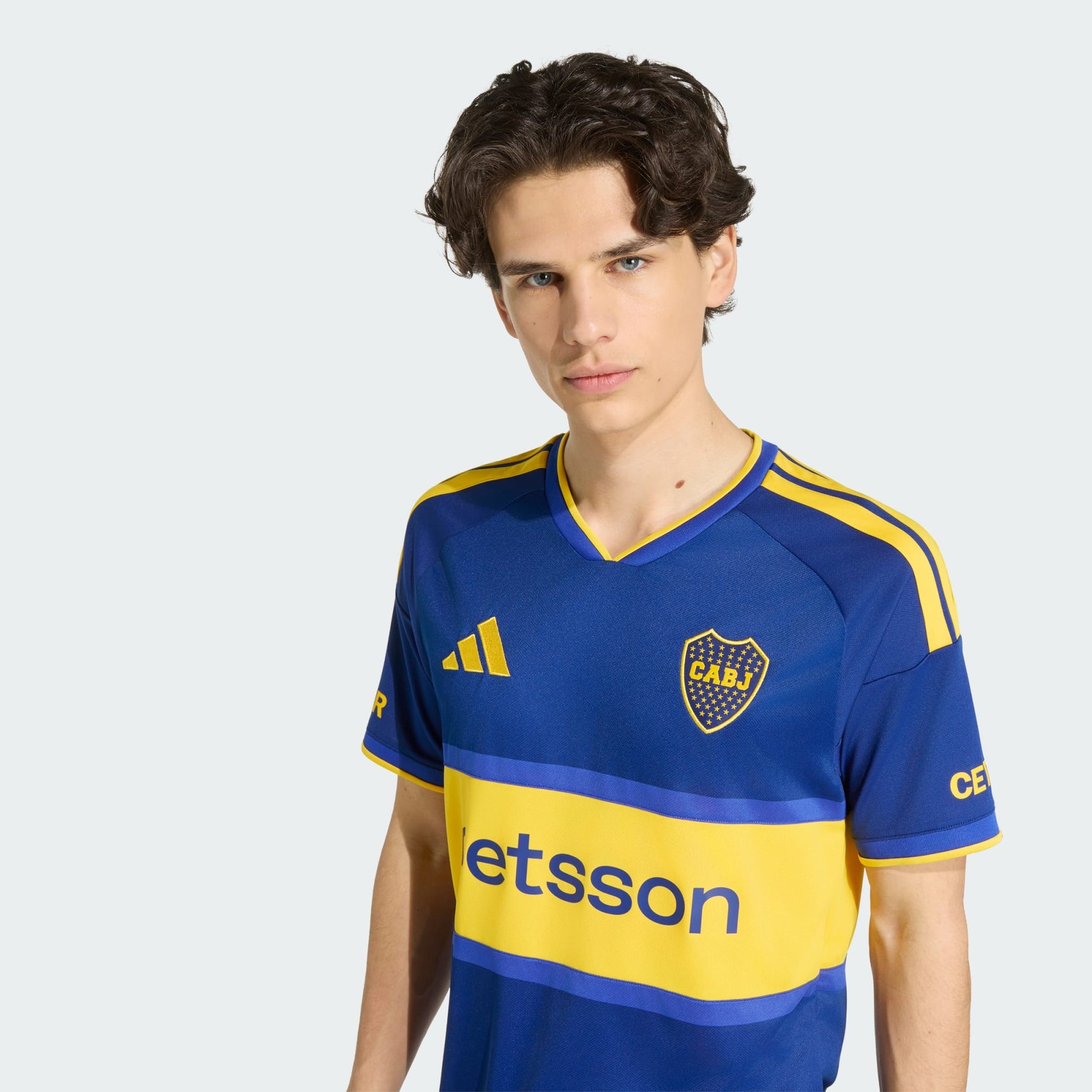 adidas Boca Juniors thuisshirt 2026 2027 heren verkrijgbaar bij Kickoff Antwerpen de voetbalshop van Antwerpen