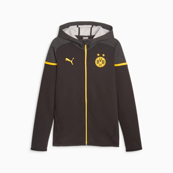 PUMA BORUSSIA DORTMUND CASUALS HOODY TRAININGSPAK 2023-2024