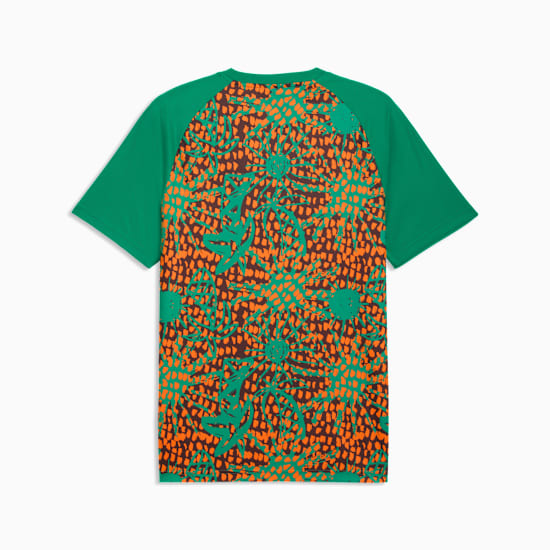 Grafisch Puma FIF Ivoorkust Warm Up Jersey 2026-2028 met officieel bondsembleem, verkrijgbaar bij Kickoff Antwerpen dé voetbalshop van stad.