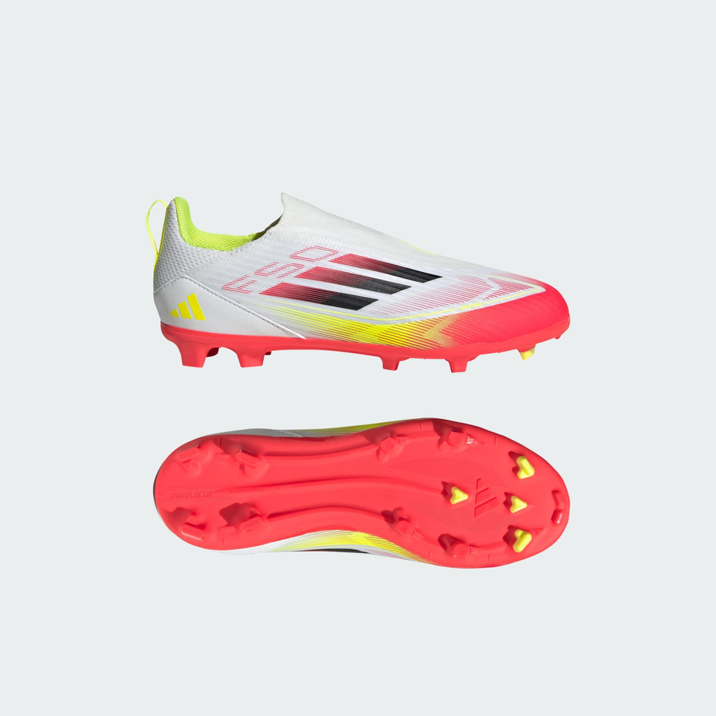"Adidas F50 League LL FG/MG Junior Voetbalschoen - Zijkant"