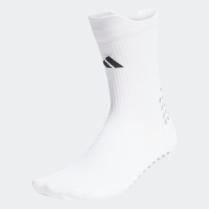 Adidas Football Grip Sokken zwart antislip detail op de zool. Beschikbaar bij Kickoff Antwerpen voetbalshop.