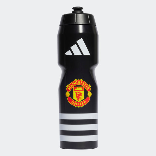 Adidas Manchester United Drinkfles bottle zwart met logo Kickoff Antwerpen voetbalshop
