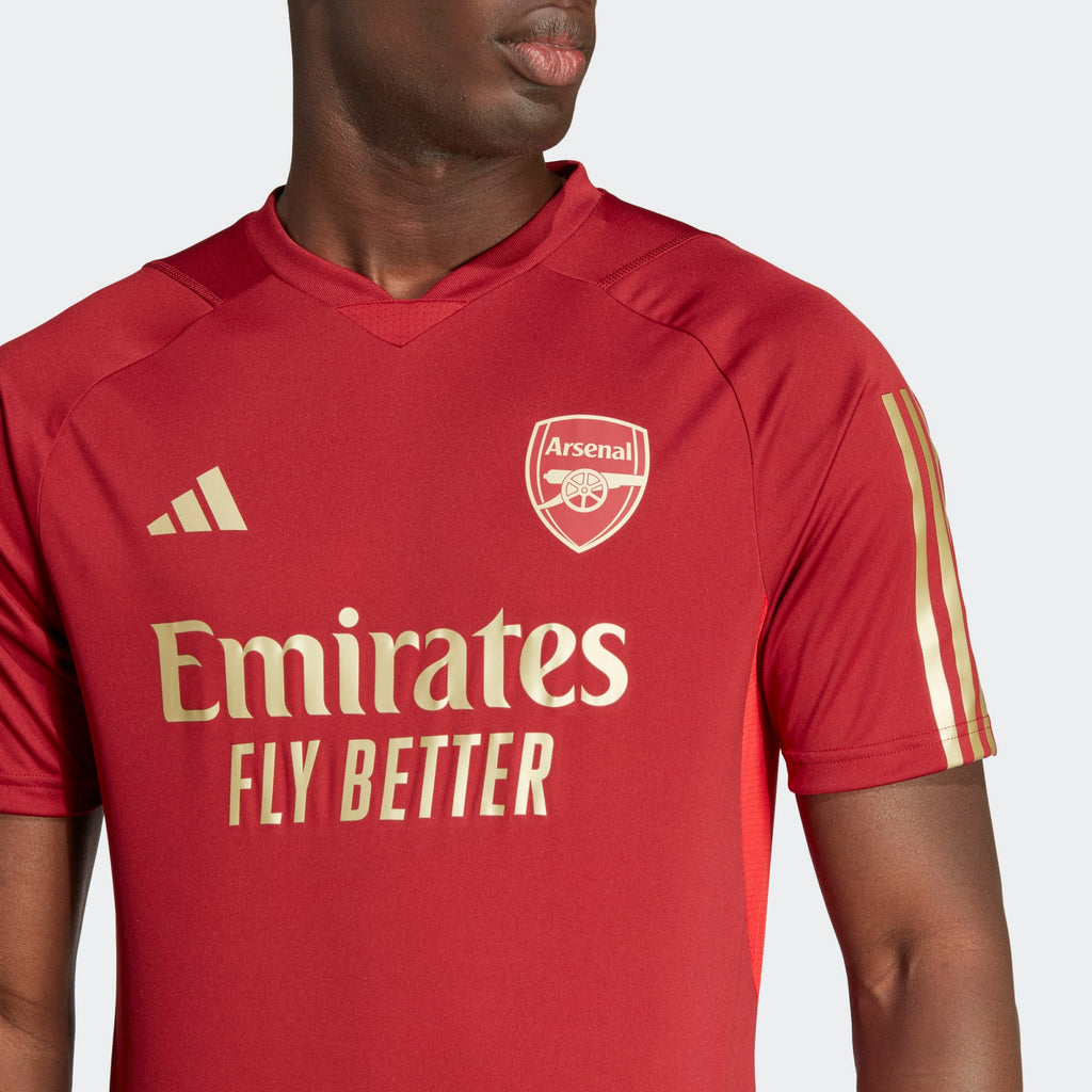 ADIDAS ARSENAL TRAINING JERSEY 2023-2024