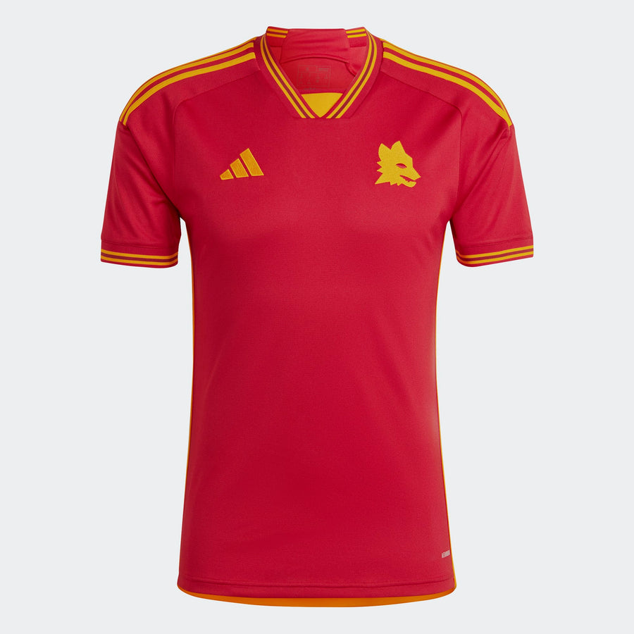 ADIDAS AS ROMA HOME SHIRT JERSEY 2023-2024