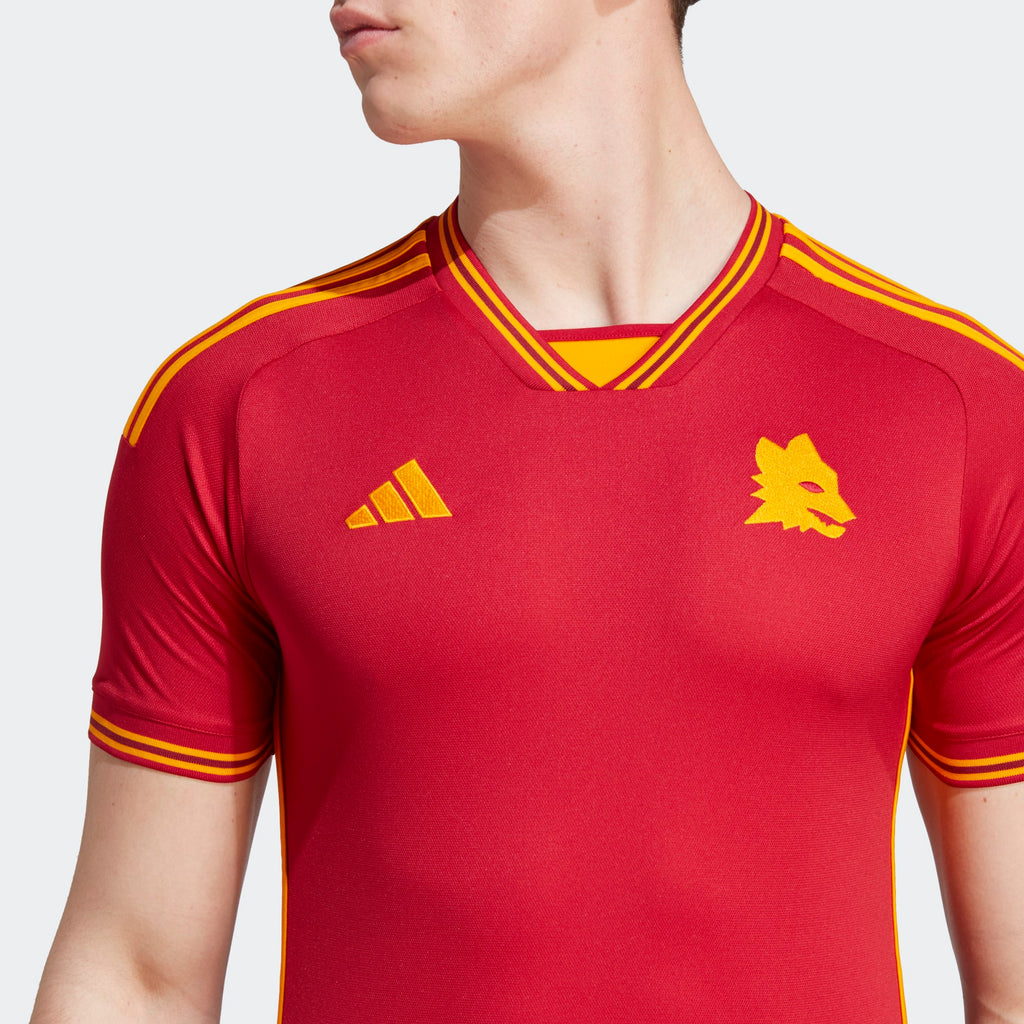 ADIDAS AS ROMA HOME SHIRT JERSEY 2023-2024