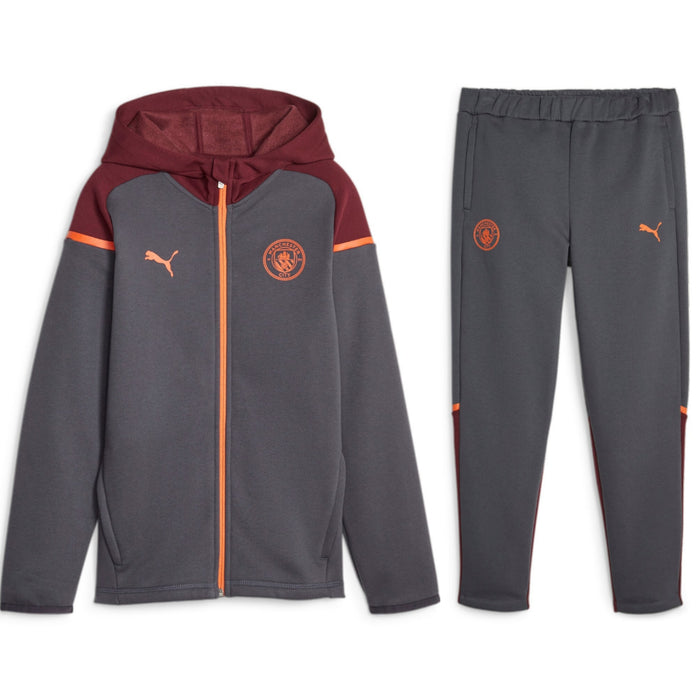 PUMA MANCHESTER CITY CASUALS HOODED TRAININGSPAK 2023-2024