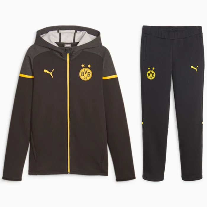 PUMA BORUSSIA DORTMUND CASUALS HOODY TRAININGSPAK 2023-2024