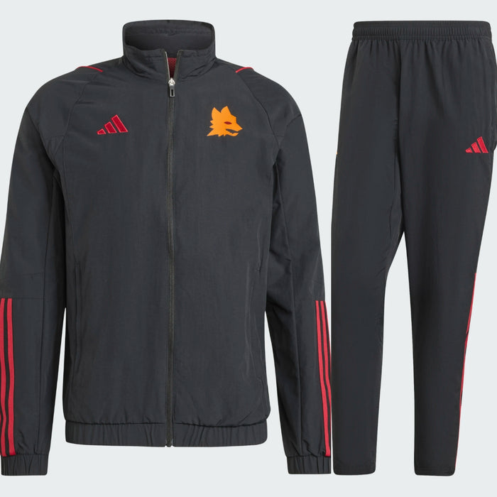 ADIDAS AS ROMA PRESENTATION SUIT 2023-2024