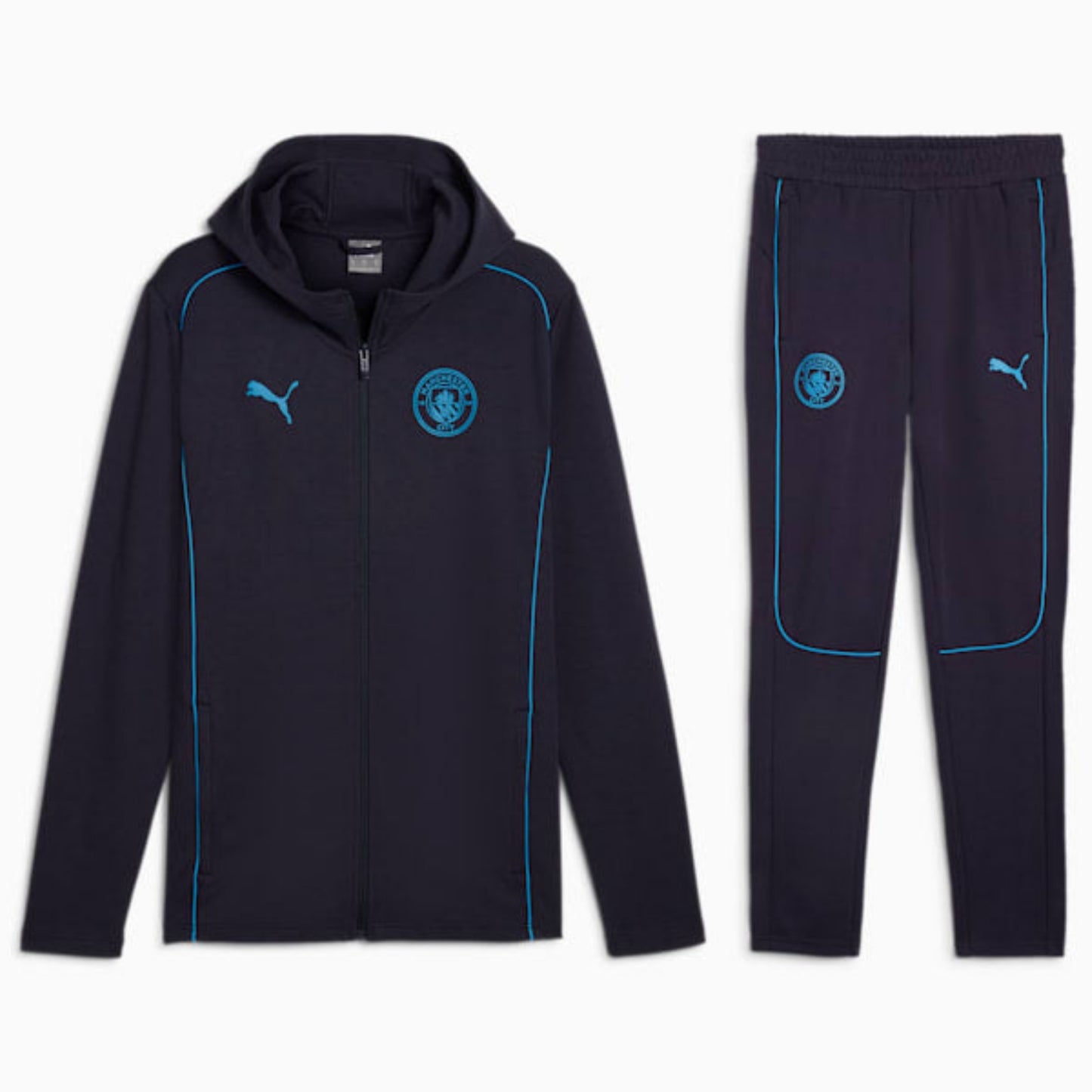 PUMA MANCHESTER CITY CASUALS HOODED TRAININGSPAK 2024-2025