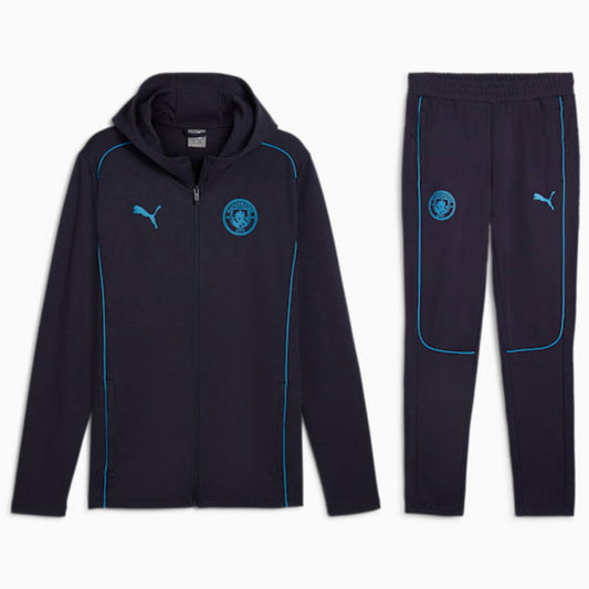 PUMA MANCHESTER CITY CASUALS HOODED TRAININGSPAK 2024-2025
