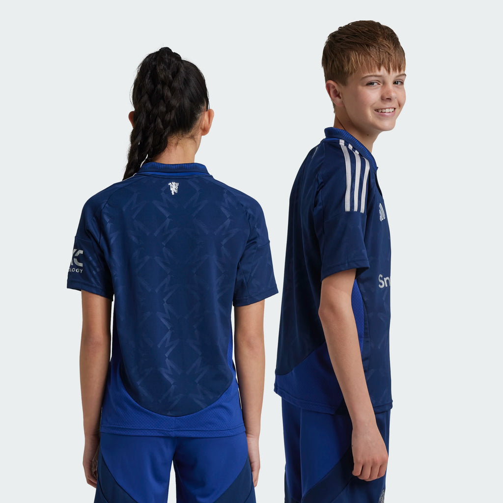 ADIDAS MANCHESTER UNITED AWAY SHIRT JERSEY KIDS 2024-2025
