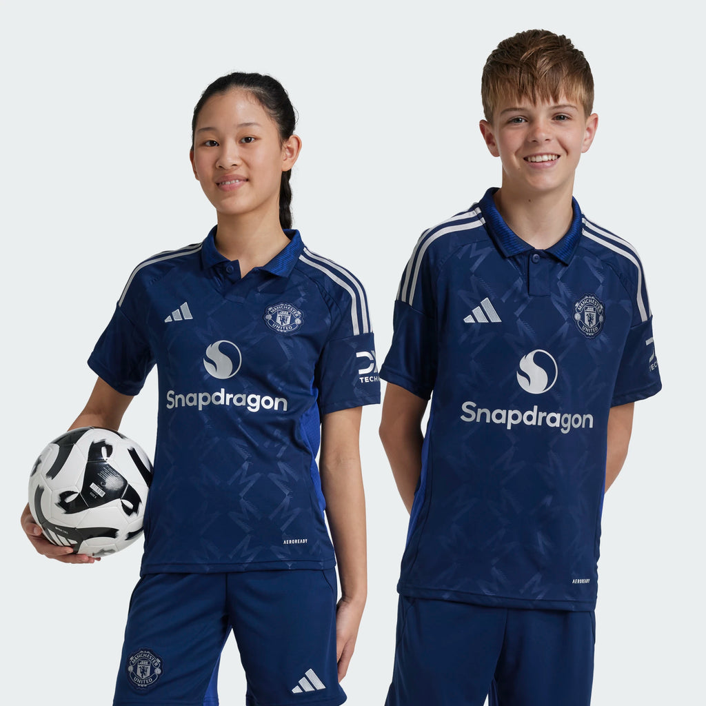 ADIDAS MANCHESTER UNITED AWAY SHIRT JERSEY KIDS 2024-2025