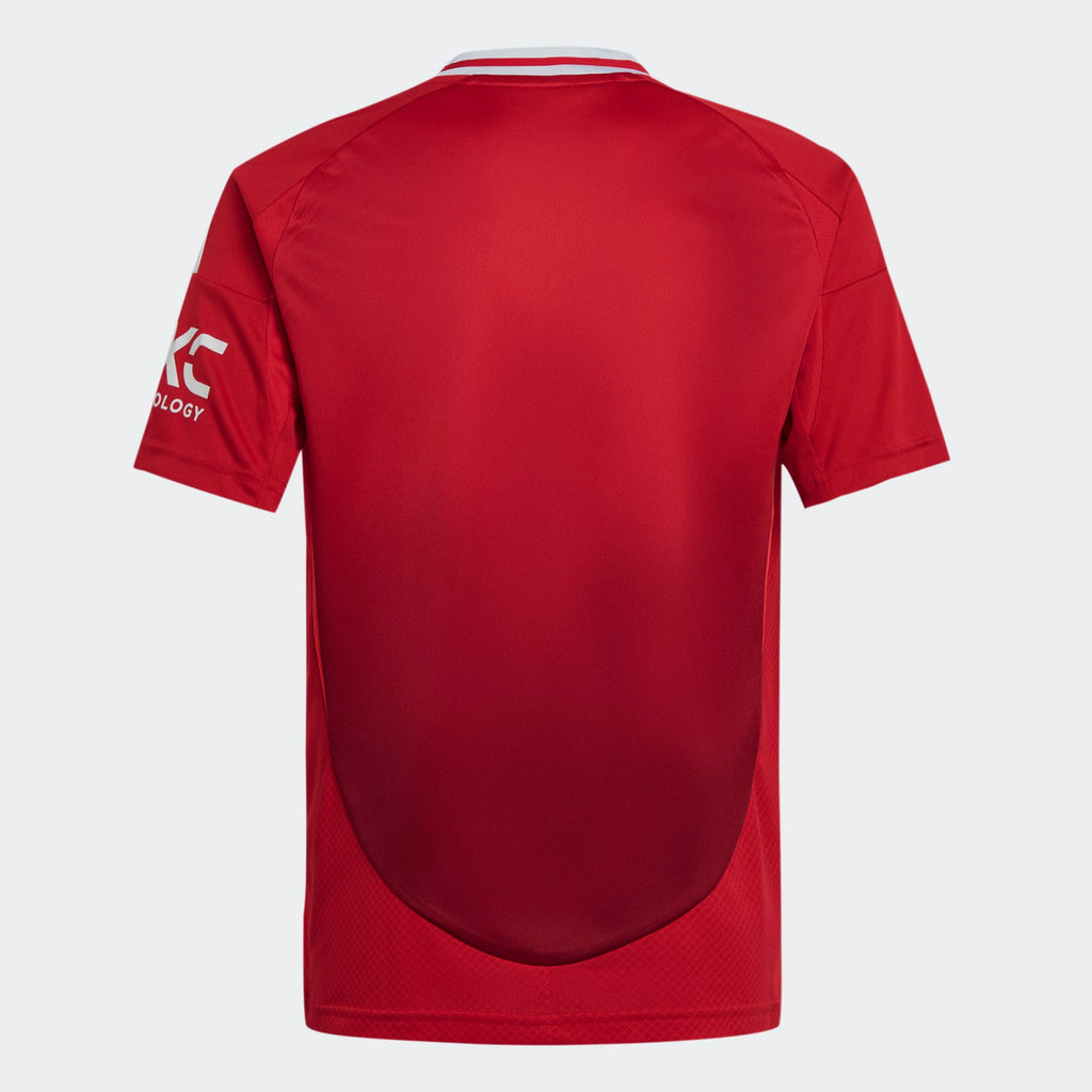 ADIDAS MANCHESTER UNITED HOME JERSEY SHIRT JUNIOR 2024-2025