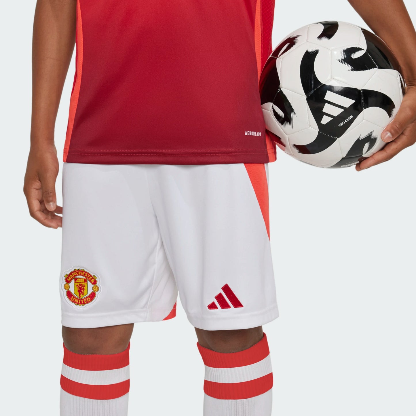 Adidas Manchester United  Home  Short Kids 2024-2025 | Kickoff Antwerpen