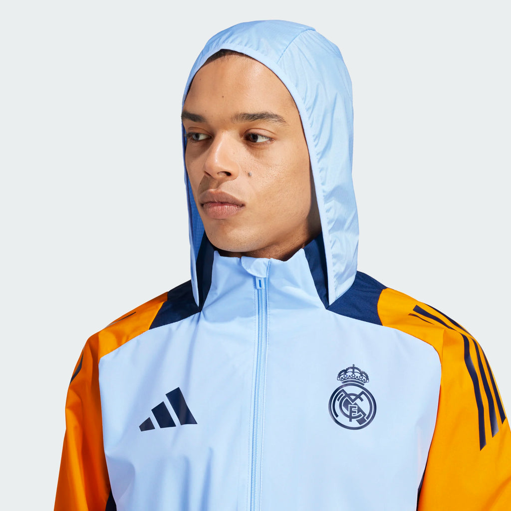Adidas Real Madrid All Weather Jacket 2024-2025| Kickoff Antwerpen