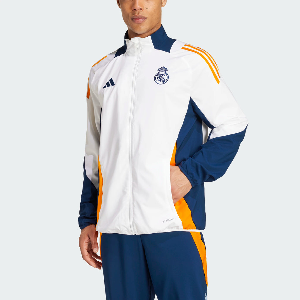 Adidas Real Madrid Presentation Jacket 20242025 Kickoff Antwerpen