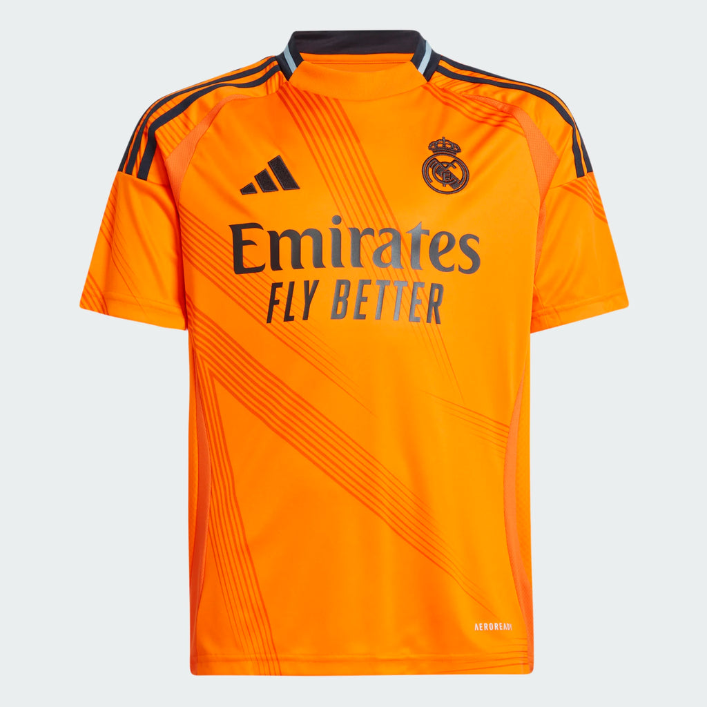 ADIDAS REAL MADRID AWAY YOUTH KIT 2024-2025