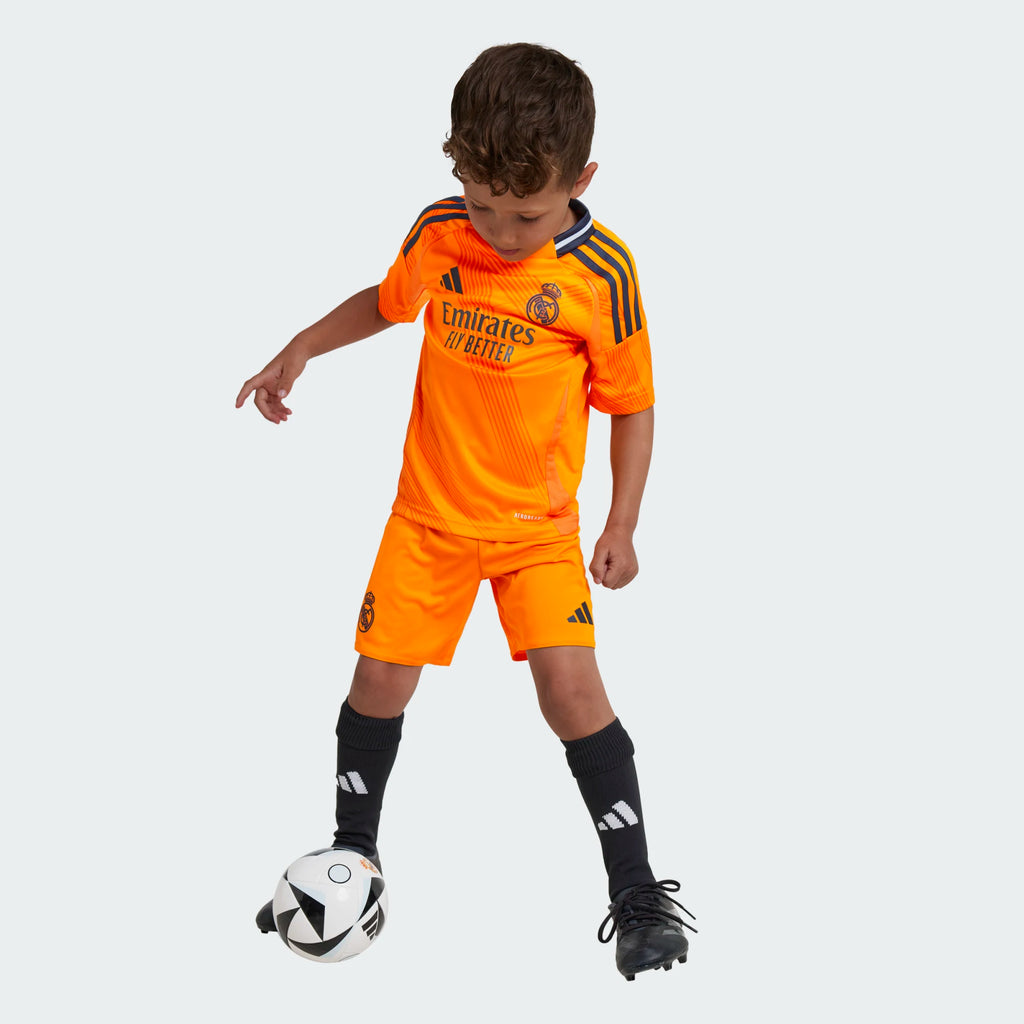 ADIDAS REAL MADRID AWAY MINI KIT 2024-2025