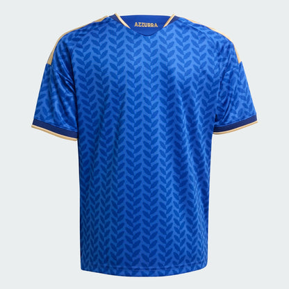 Adidas Italië Home Jersey voor kids 2025/2026 – officieel FIGC thuisshirt met Climacool-technologie, verkrijgbaar bij Kickoff Antwerpen. voetbalshop