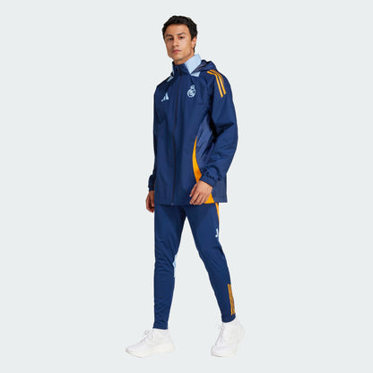 ADIDAS REAL MADRID ALL WHEATER JACKET 2024 2025
