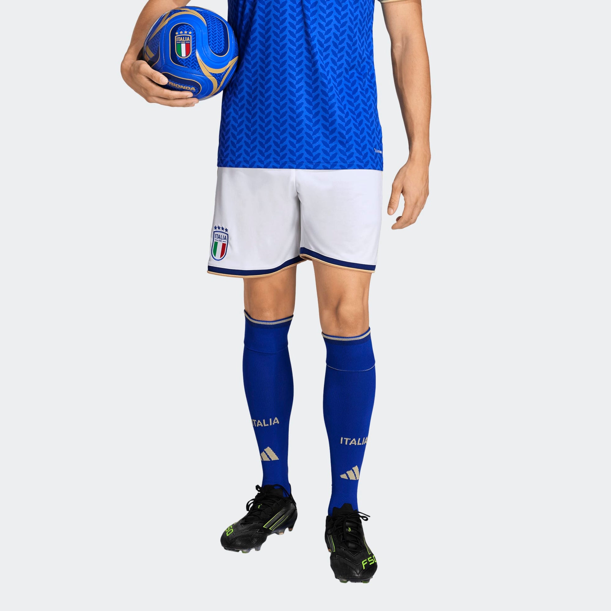 Adidas Figc italia Home Short  2025 2026 | Kickoff Antwerpen voetbalshop