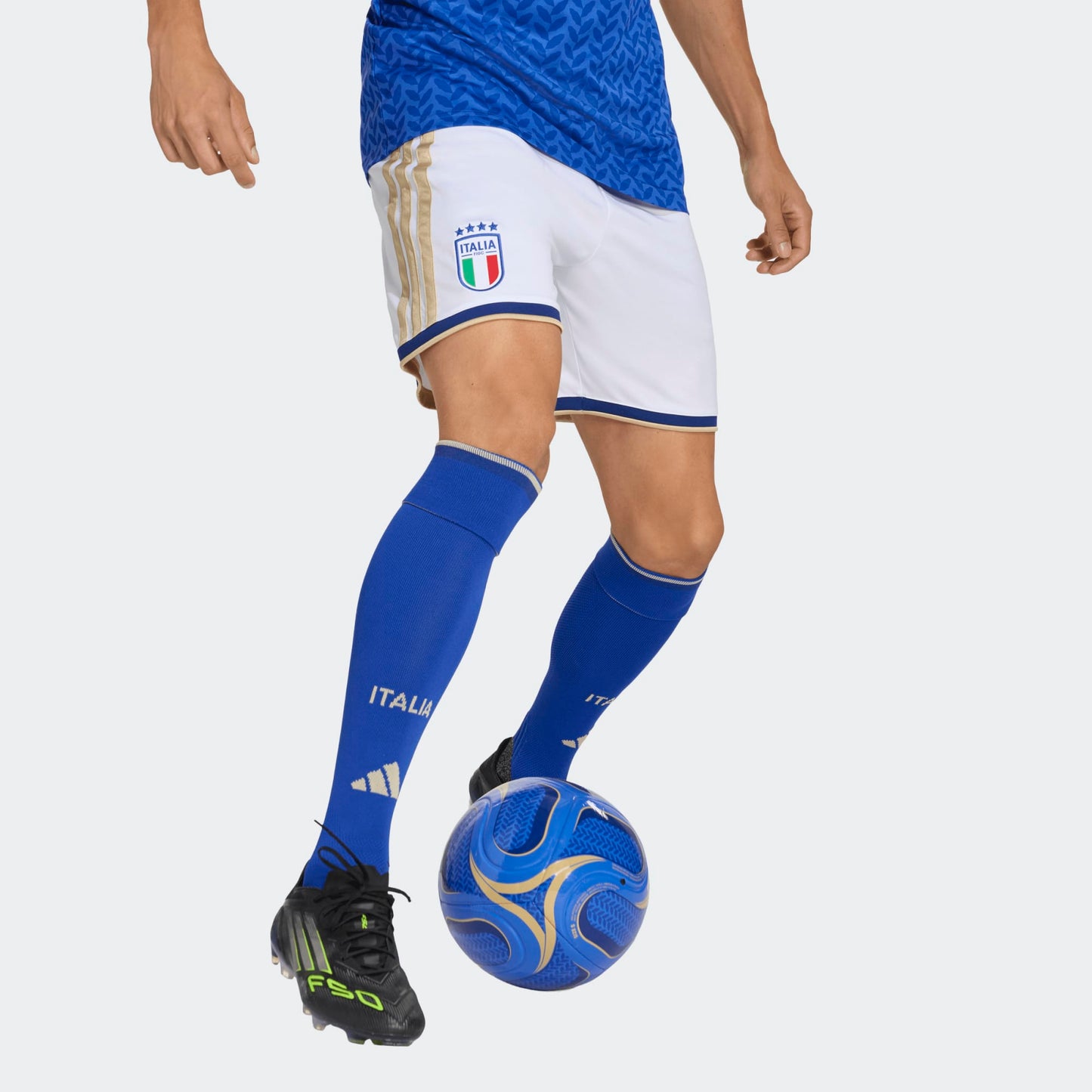 Adidas Figc italia Home Short  2025 2026 | Kickoff Antwerpen voetbalshop