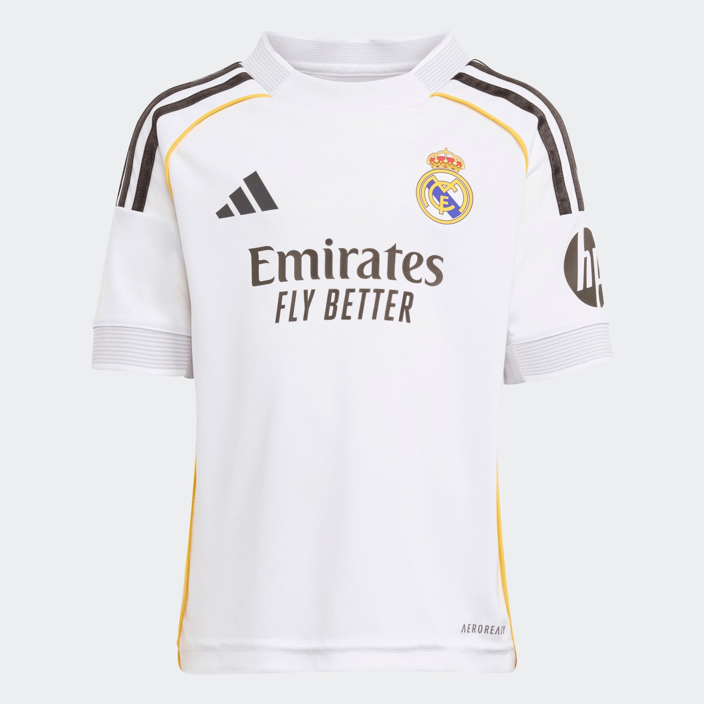 ADIDAS REAL MADRID HOME MINI KIT 2025-2026-verkrijgbaar bij Kickoff Antwerpen-voetbalwinkel