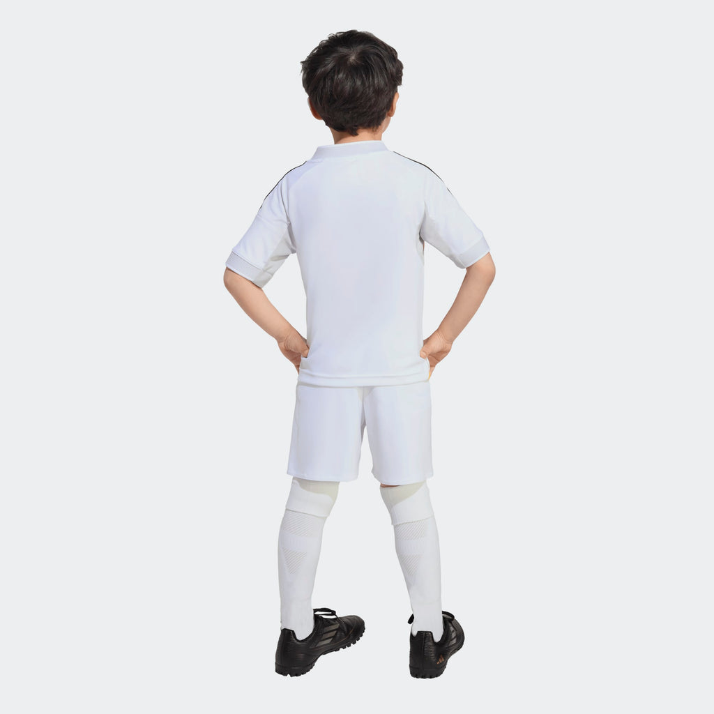 ADIDAS REAL MADRID HOME MINI KIT 2025-2026-verkrijgbaar bij Kickoff Antwerpen-voetbalwinkel