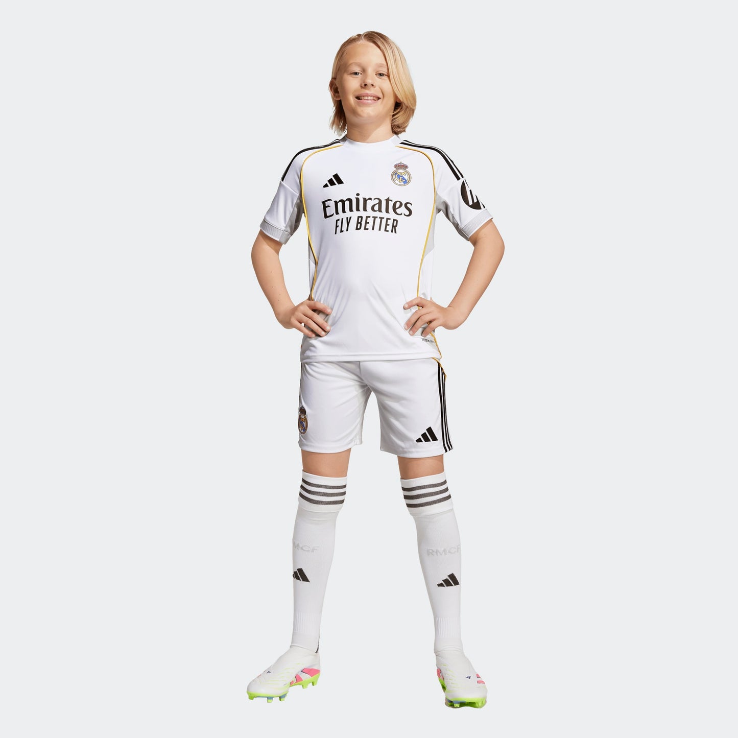 Adidas Real Madrid Home Youth Kit 2025 2026 | Kickoff Antwerpen