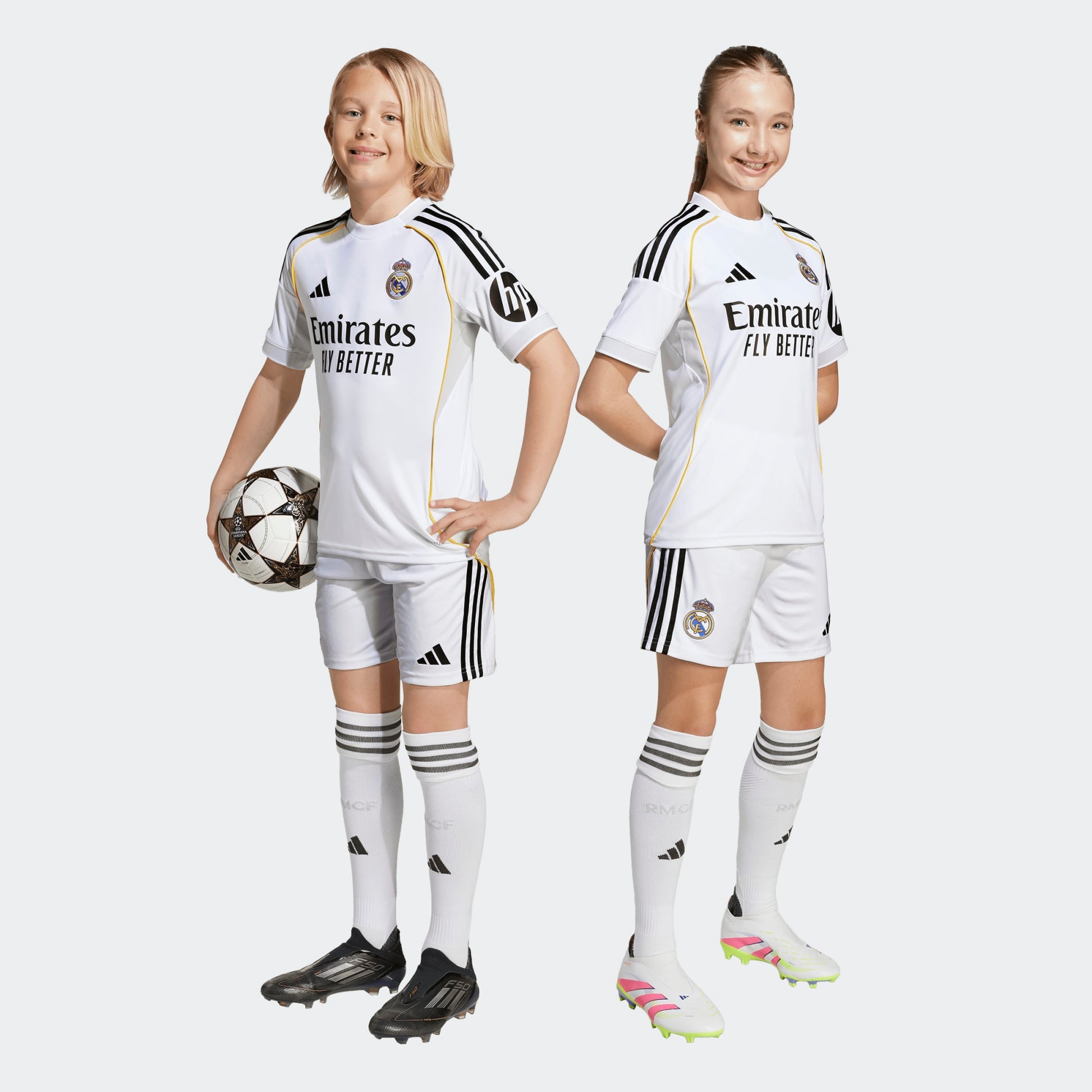Adidas Real Madrid Home Youth Kit 2025 2026 | Kickoff Antwerpen