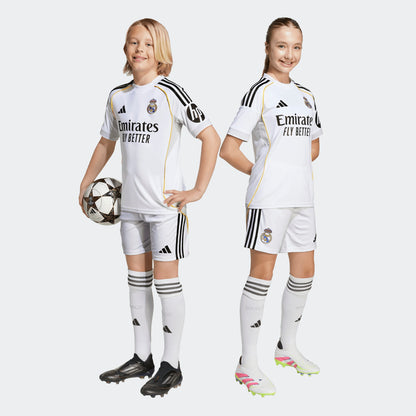 Adidas Real Madrid Home Youth Kit 2025 2026 | Kickoff Antwerpen