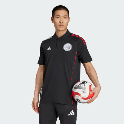 ADIDAS AJAX AMSTERDAM POLO  SHIRT 2025-2026 www.shopkickoff.com