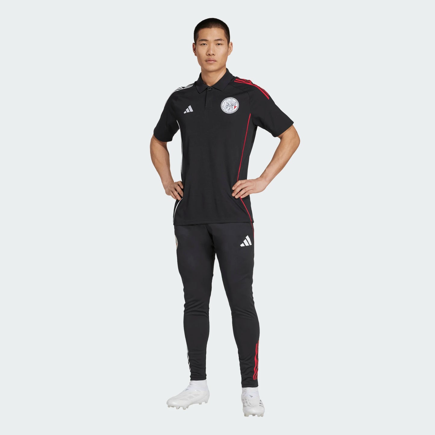 ADIDAS AJAX AMSTERDAM POLO  SHIRT 2025-2026 www.shopkickoff.com