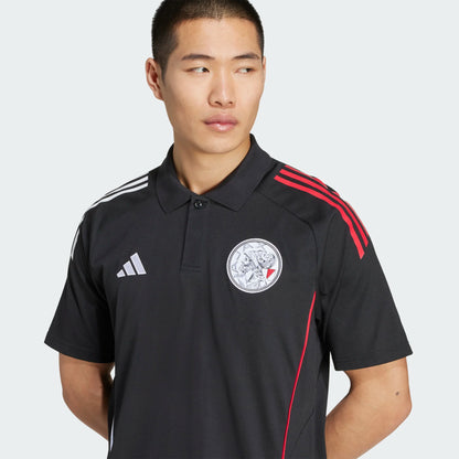 ADIDAS AJAX AMSTERDAM POLO  SHIRT 2025-2026 www.shopkickoff.com