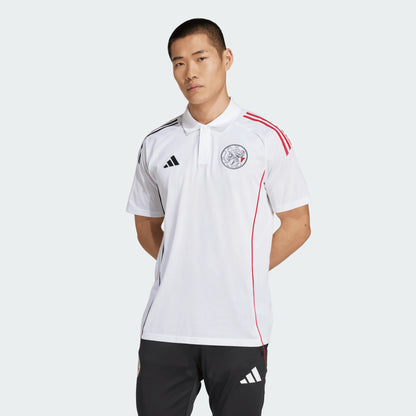 adidas-ajax-amsterdam-polo-shirt-wit-2025-2026 www.shopkickoff.com