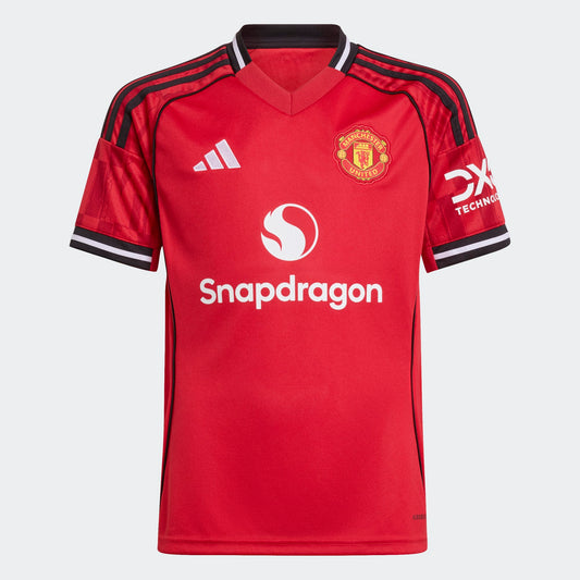 Adidas Manchester United Home Jersey Kids 2025 2026 | Kickoff Antwerpen