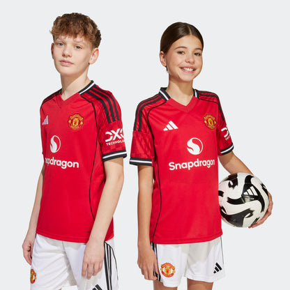 Adidas Manchester United Home Jersey Kids 2025 2026 | Kickoff Antwerpen