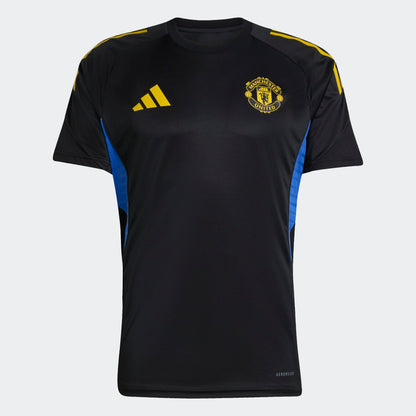 Adidas Manchester United Training Jersey zwart blauw geel strepen aeoready  Kickoff Antwerpen
voetbalshop