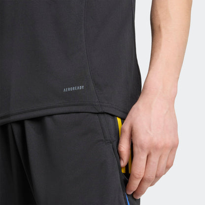 Adidas Manchester United Training Jersey zwart blauw geel strepen aeoready  Kickoff Antwerpen
voetbalshop