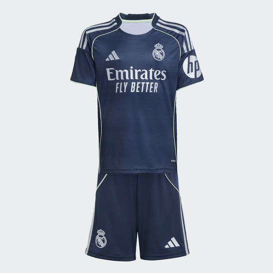 Adidas Real Madrid Away Youth Kit 2025 2026