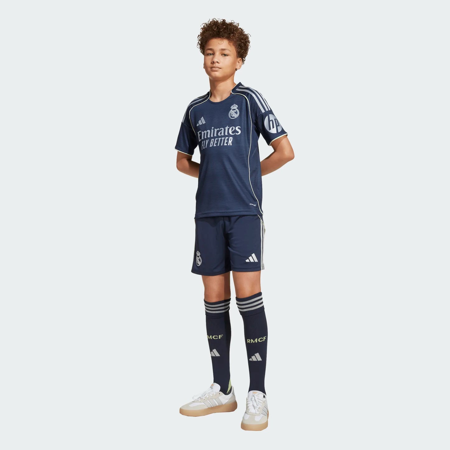 Adidas Real Madrid Away Youth Kit 2025 2026