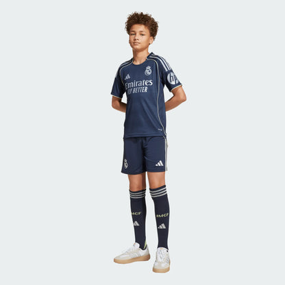 Adidas Real Madrid Away Youth Kit 2025 2026
