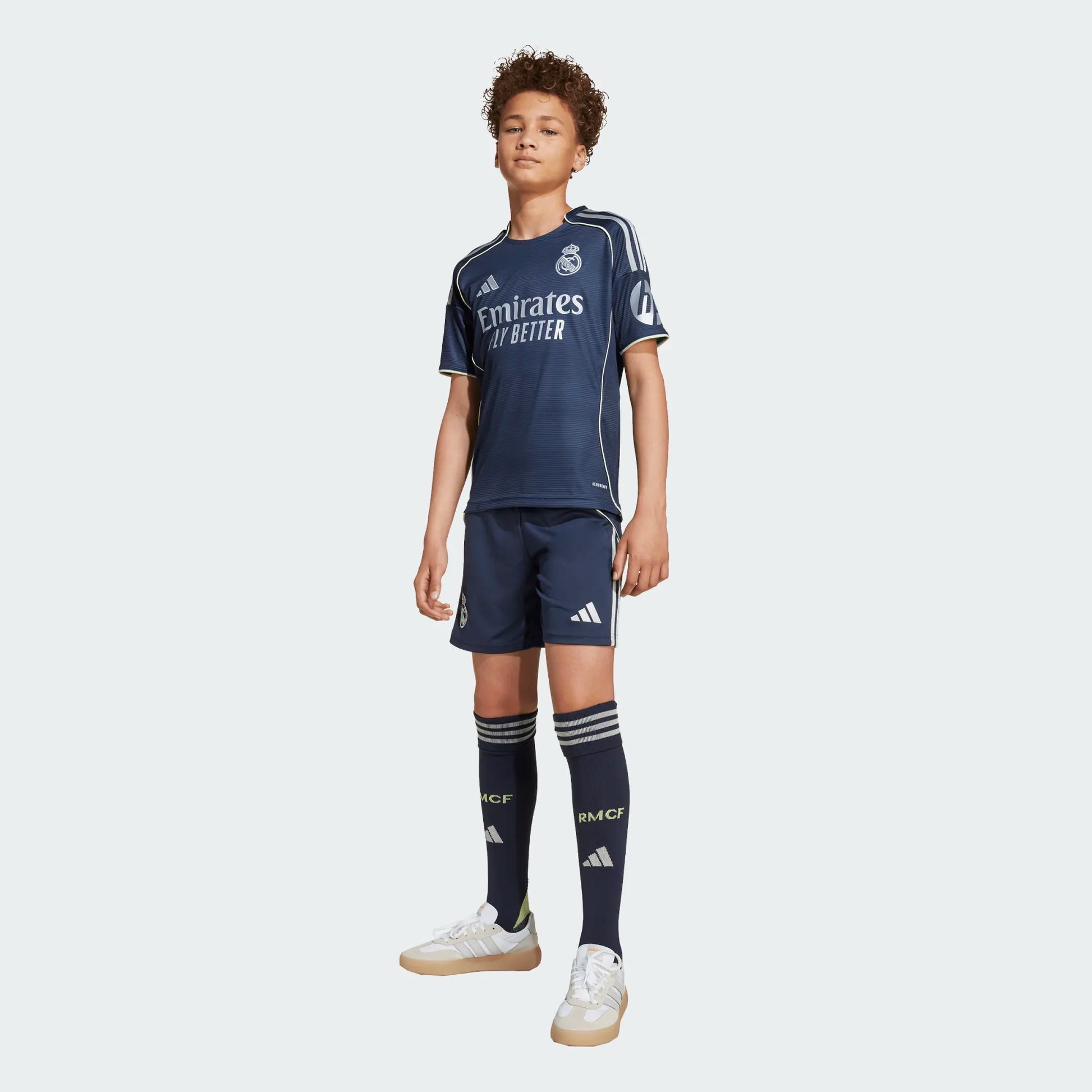 Adidas Real Madrid Away Youth Kit 2025 2026