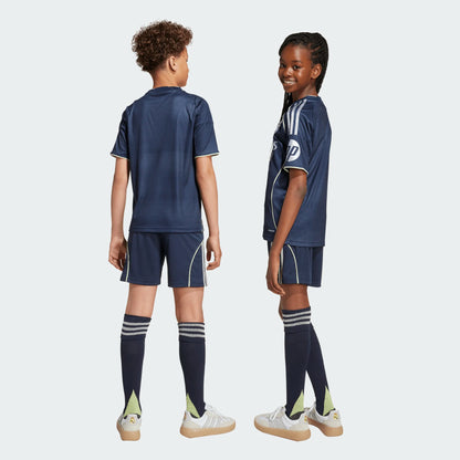 Adidas Real Madrid Away Youth Kit 2025 2026