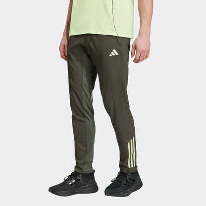 Adidas Real Madrid Presentation Pants 2025-2026 heren trainingsbroek groen officieel Real Madrid logo Kickoff Antwerpen voetbalshop.