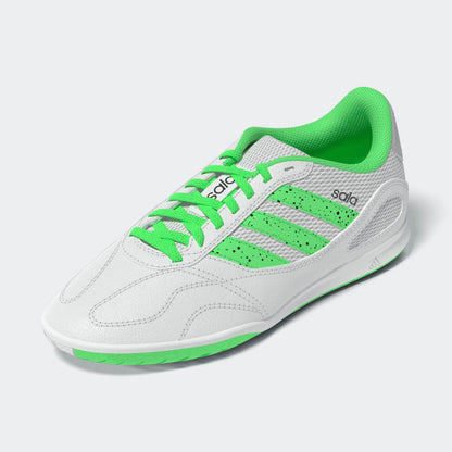 adidas Super Sala zaalvoetbalschoenen voor kids in detail, gekocht bij Kickoff Antwerpen voetbalshop van Antwerpen
