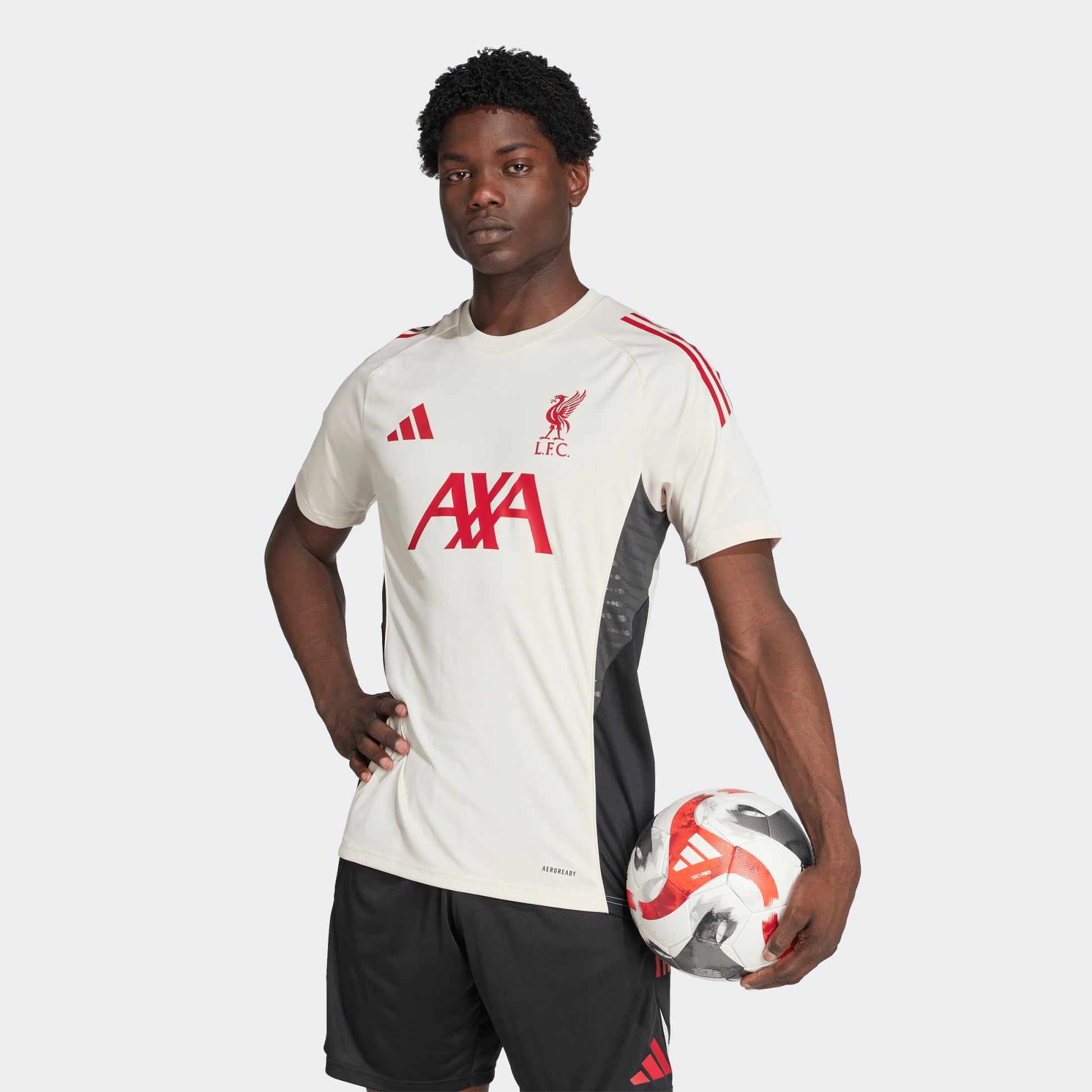 Adidas Liverpool Training Shirt beige | Kickoff Antwerpen