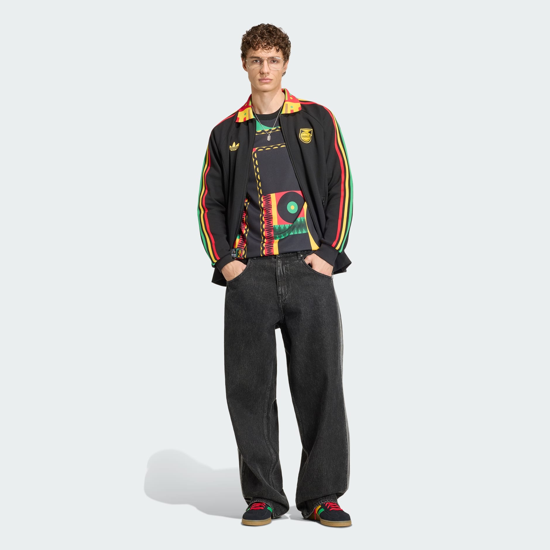 ADIDAS JFF JAMAICA OG BOB MARLEY ANTHEM JACKET