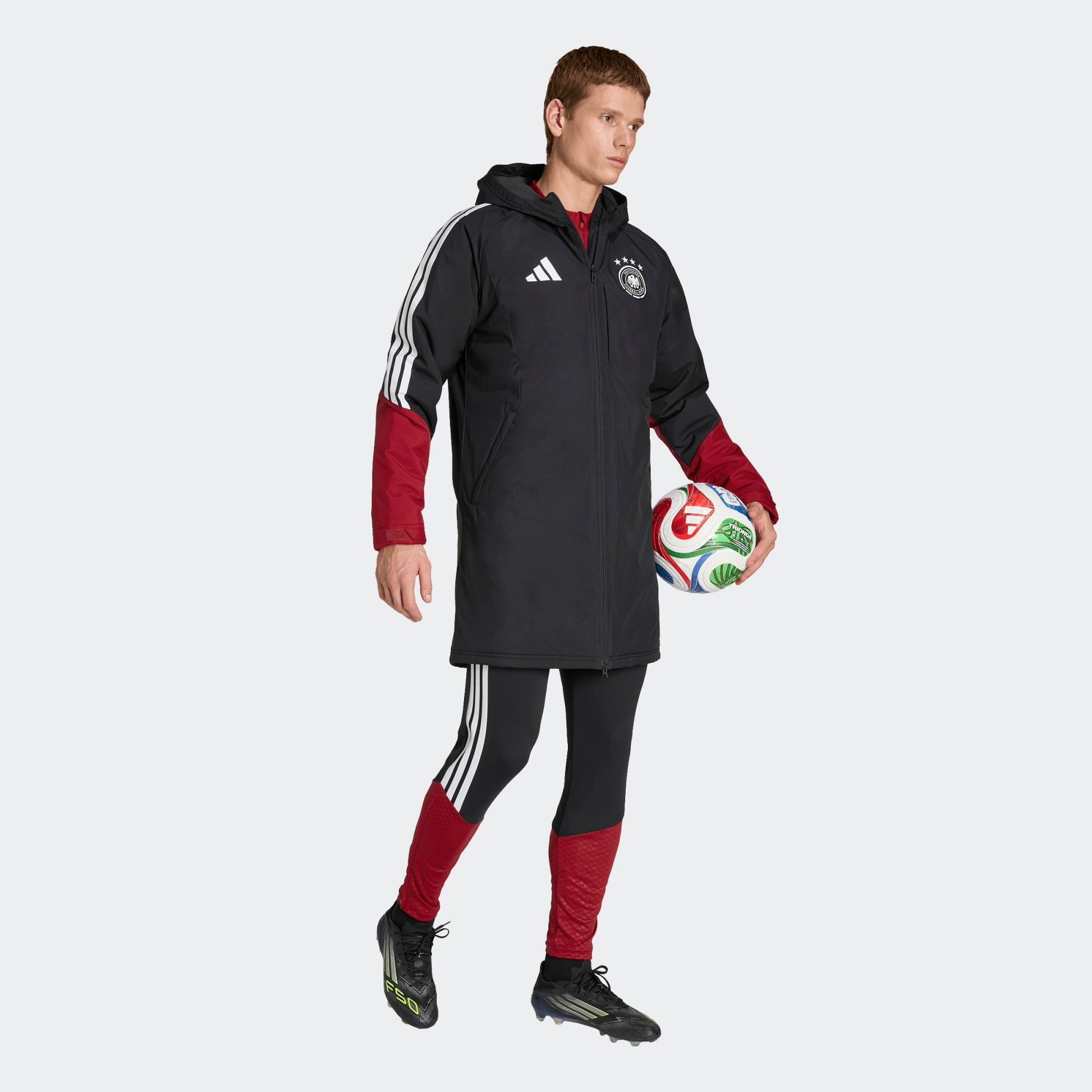 Adidas DFB Duitsland Parka - Officiële kleding | Kickoff Antwerpen